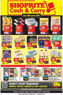 Shoprite specials catalogue – valid from 08.12.2025