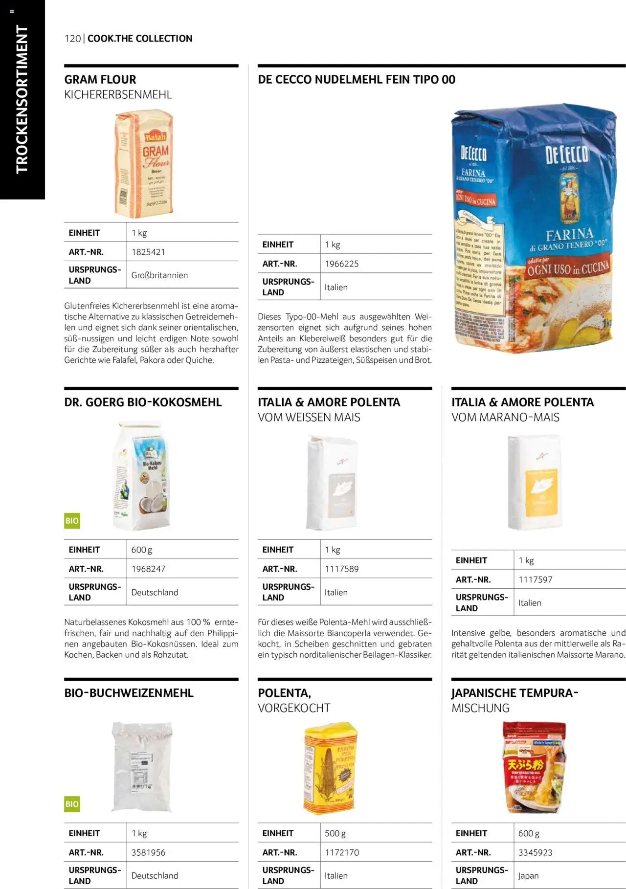 Transgourmet Cook Look-Book gültig ab 01.09.2023 | Seite: 120 | Produkte: Pasta