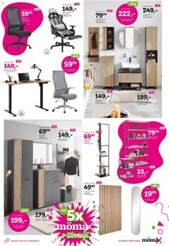 Mömax katalog │ velja od 25.08.2025 | Stran: 7 | Izdelki: Pisalna miza, Miza, Stol, Omarica