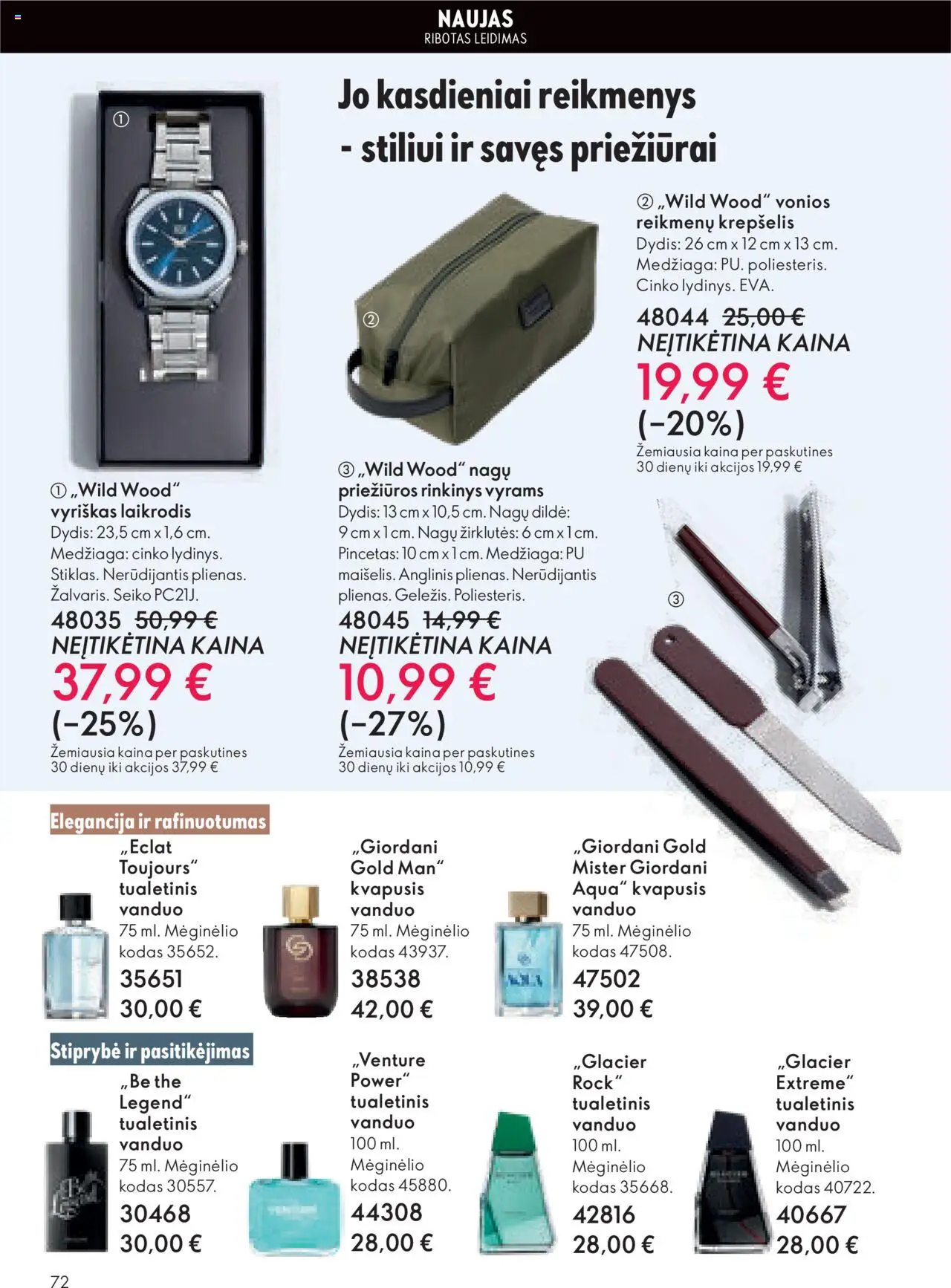 Oriflame akcijos nuo 29.10.2025 | Puslapis: 72 | Prekių: Kvapusis vanduo, Rutulinis dezodorantas, Dezodorantas, Antiperspirantas
