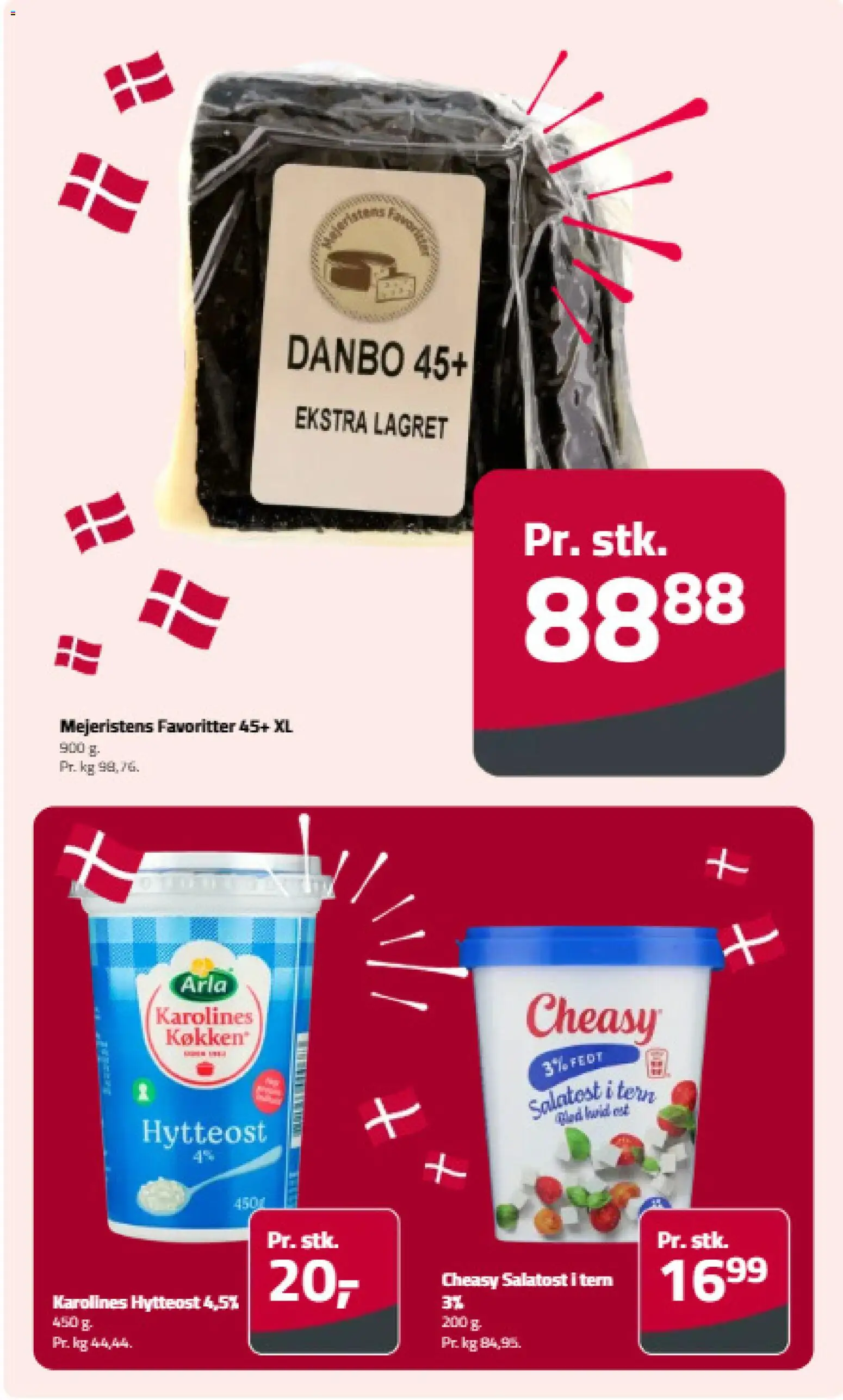 Fleggaard tilbudsavis – gyldig fra 04.03.2026 | Side: 4 | Produkter: Hytteost, Salatost