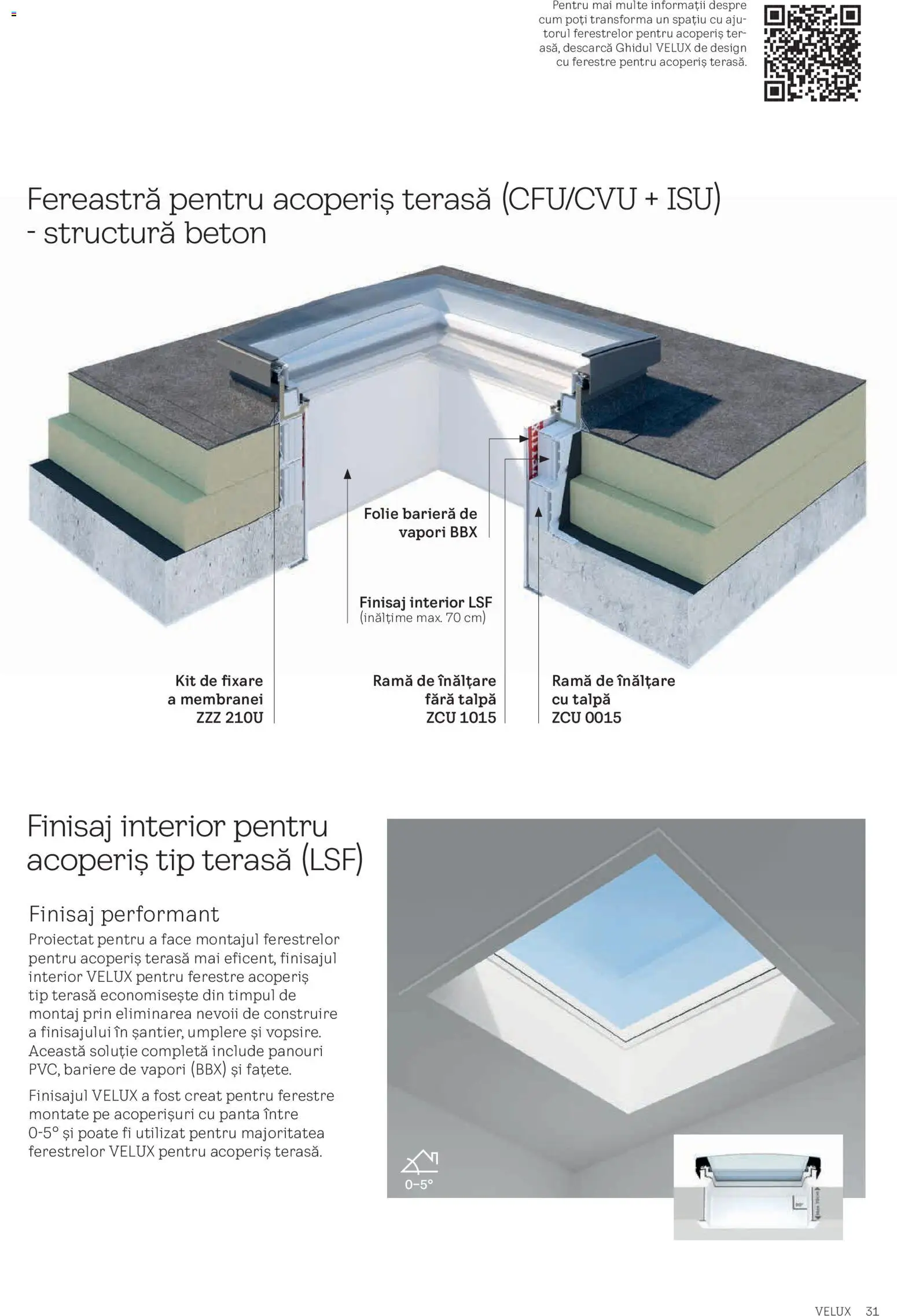 Noul catalog Velux – valabil de la 03.02.2026 | Pagină: 31 | Produse: Fereastră