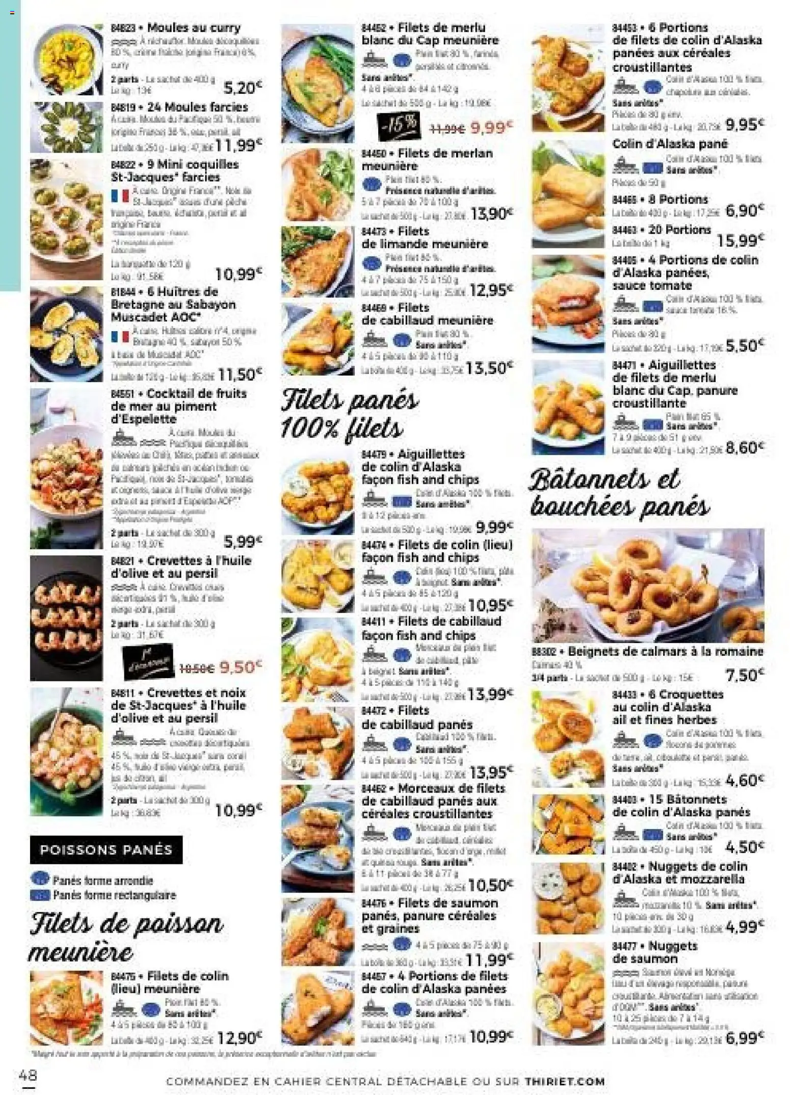 {H1} | Page: 48 | Produits: Crevettes, Piment, Céréales, Saumon