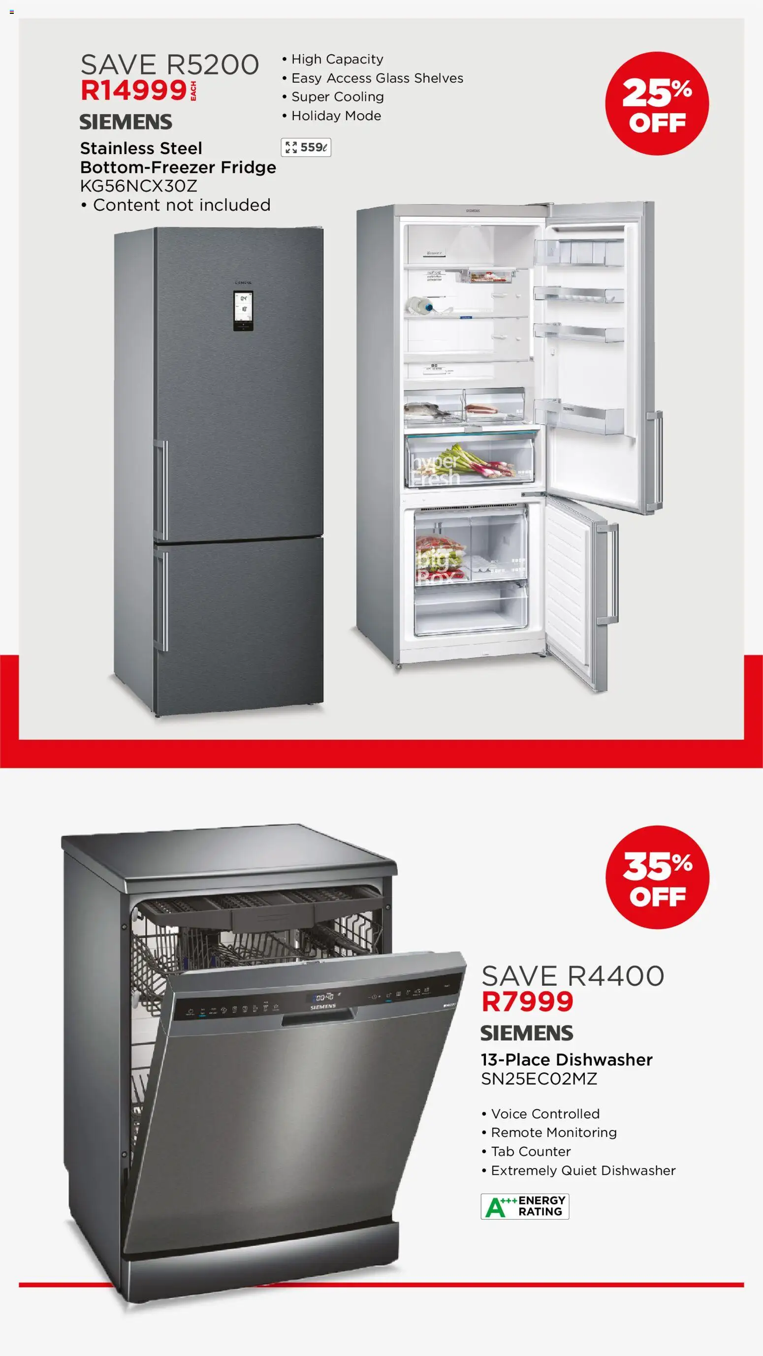 New House and Home catalogue – valid from 16.03.2026 | Page: 11 | Products: Dishwasher, Fridge, Remote