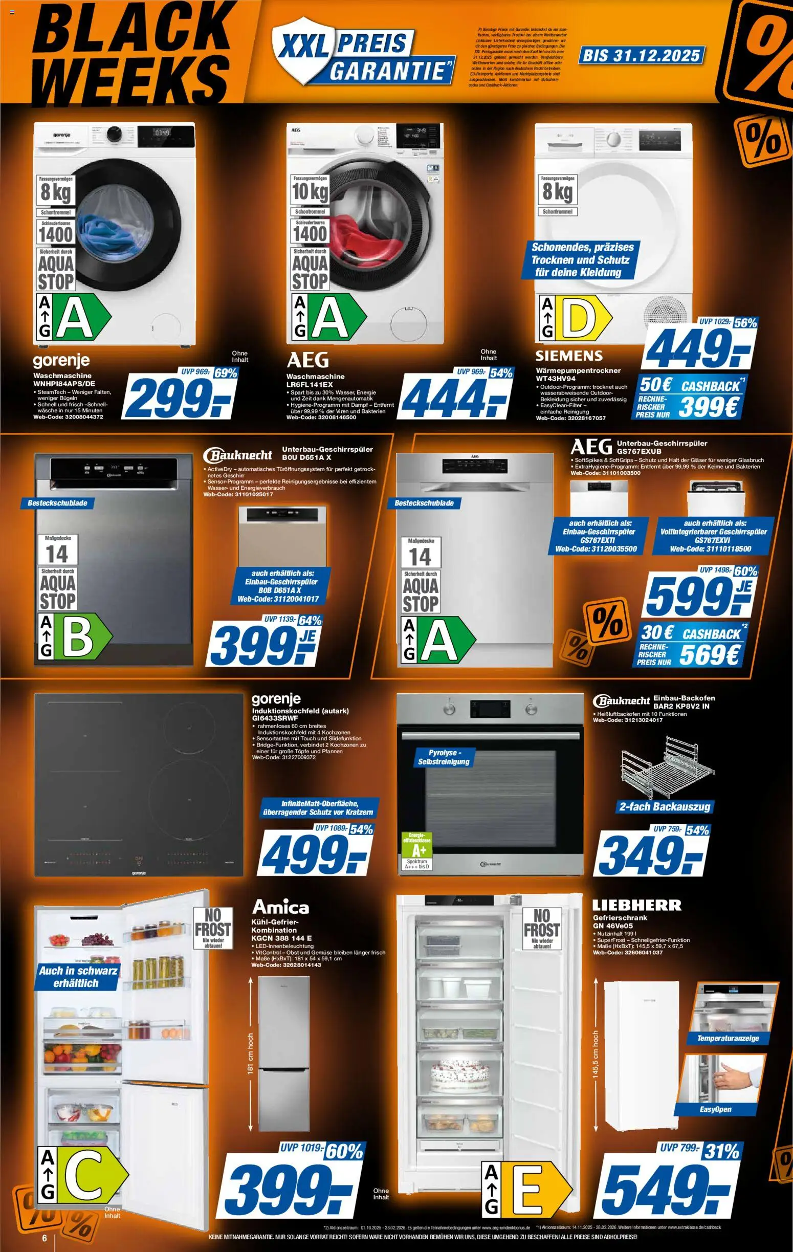 Expert - Black Friday – gültig ab 21.11.2025 | Seite: 15 | Produkte: Liebherr, Gorenje, Gefrierschrank, Gemüse