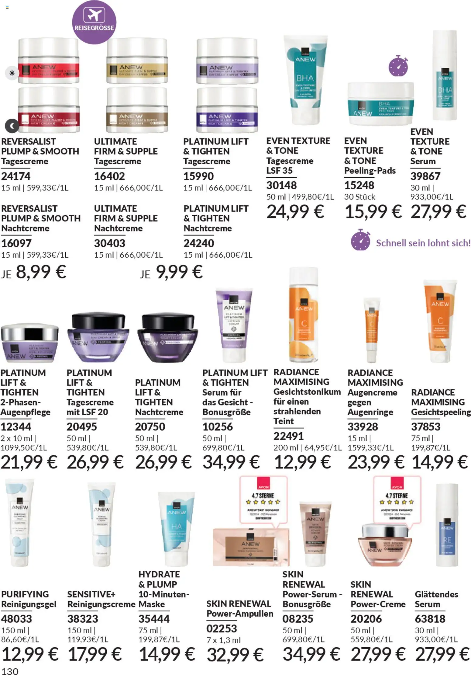 Avon - Black Friday – gültig ab 01.11.2025 | Seite: 132 | Produkte: Maske, Serum, Tagescreme, Nachtcreme
