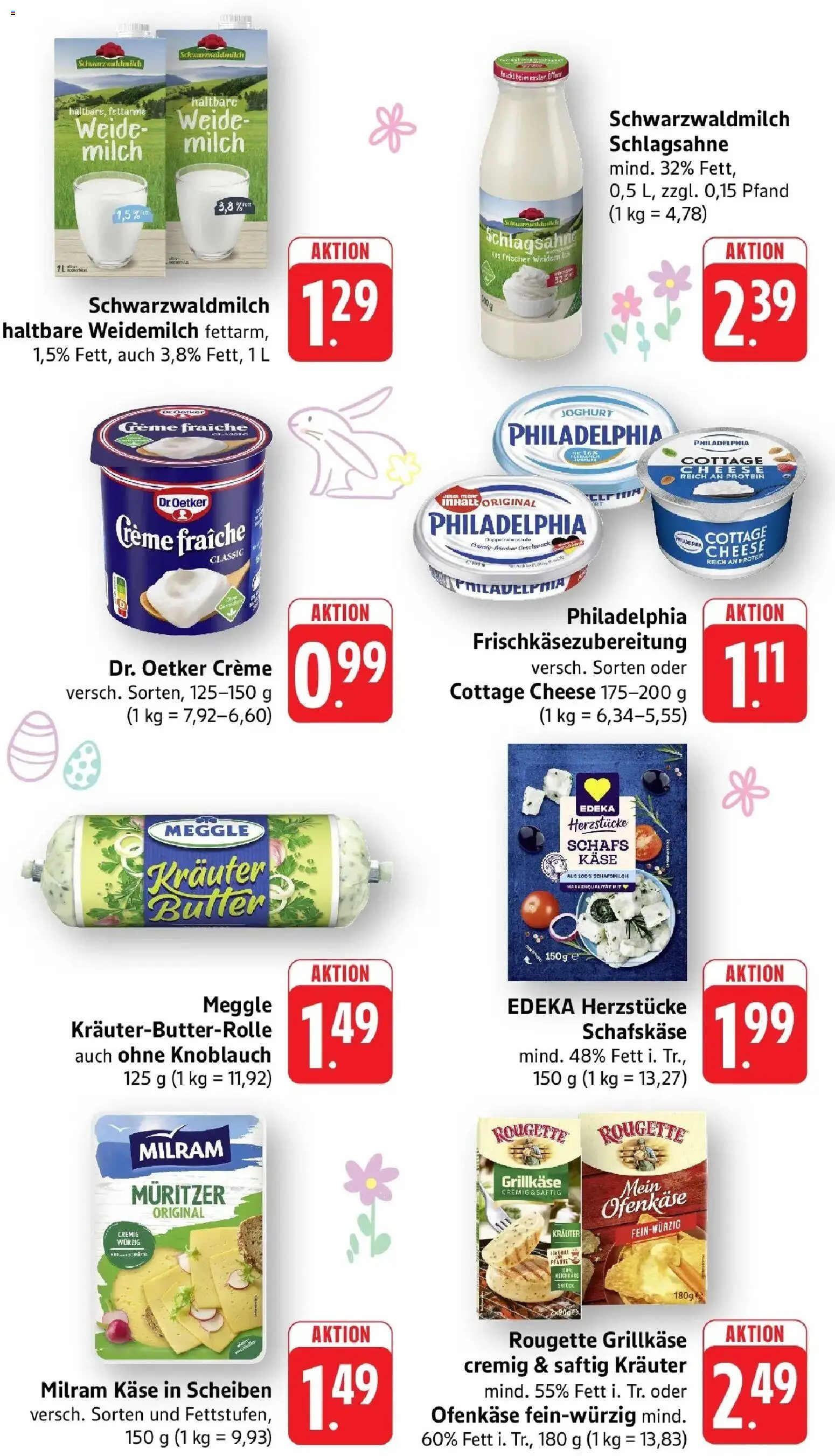Angebote – gültig ab 30.03.2026 | Seite: 4 | Produkte: Grill, Milch, Creme, Milram