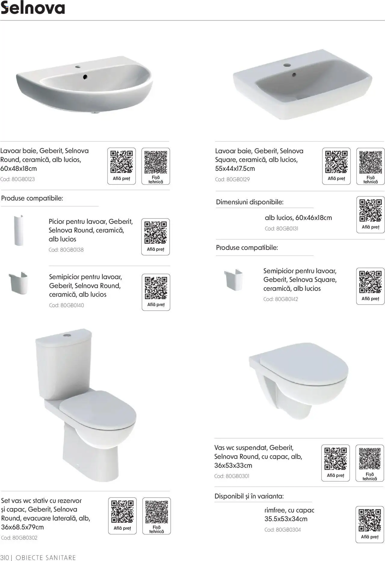Catalog Romstal – valabil de la 25.11.2024 | Pagină: 310 | Produse: Lavoar