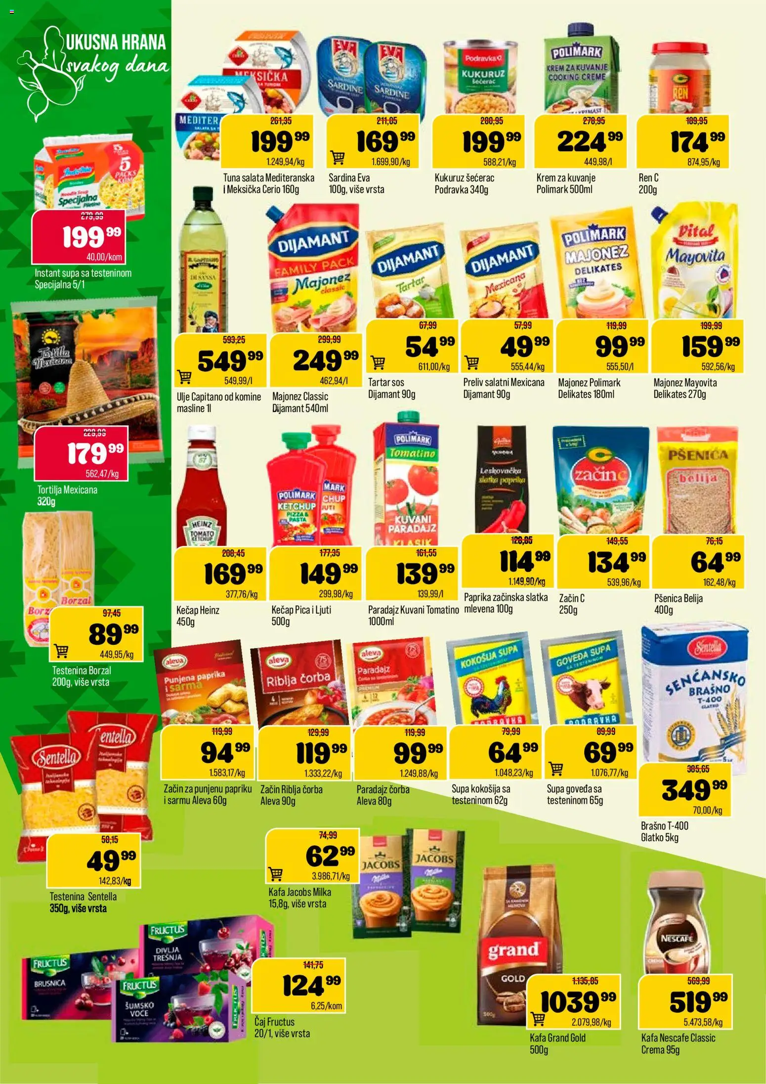 Podunavlje katalog - važi od 17.12.2025 | Strana: 6 | Proizvode: Kečap, Brašno, Heinz, Paradajz