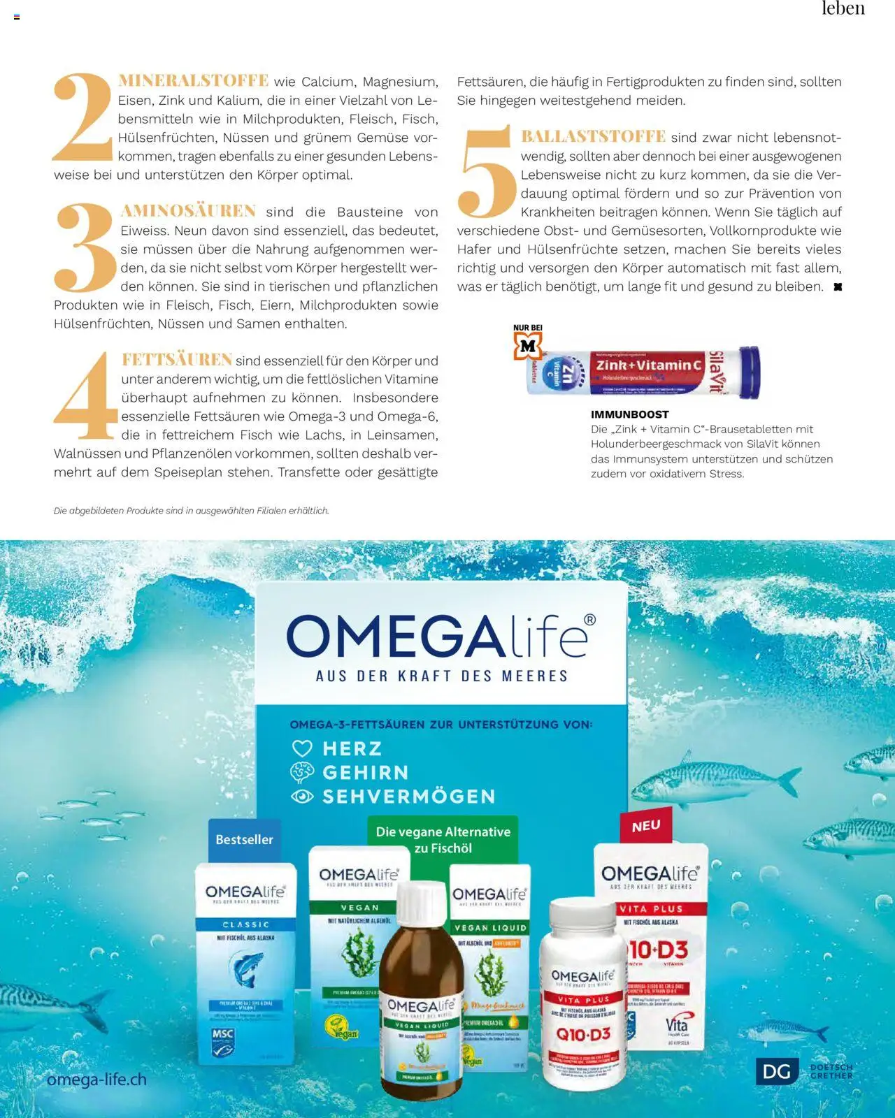 Müller Magazin ab 01.07.2025 | Seite: 85 | Produkte: Fisch, Gemüse