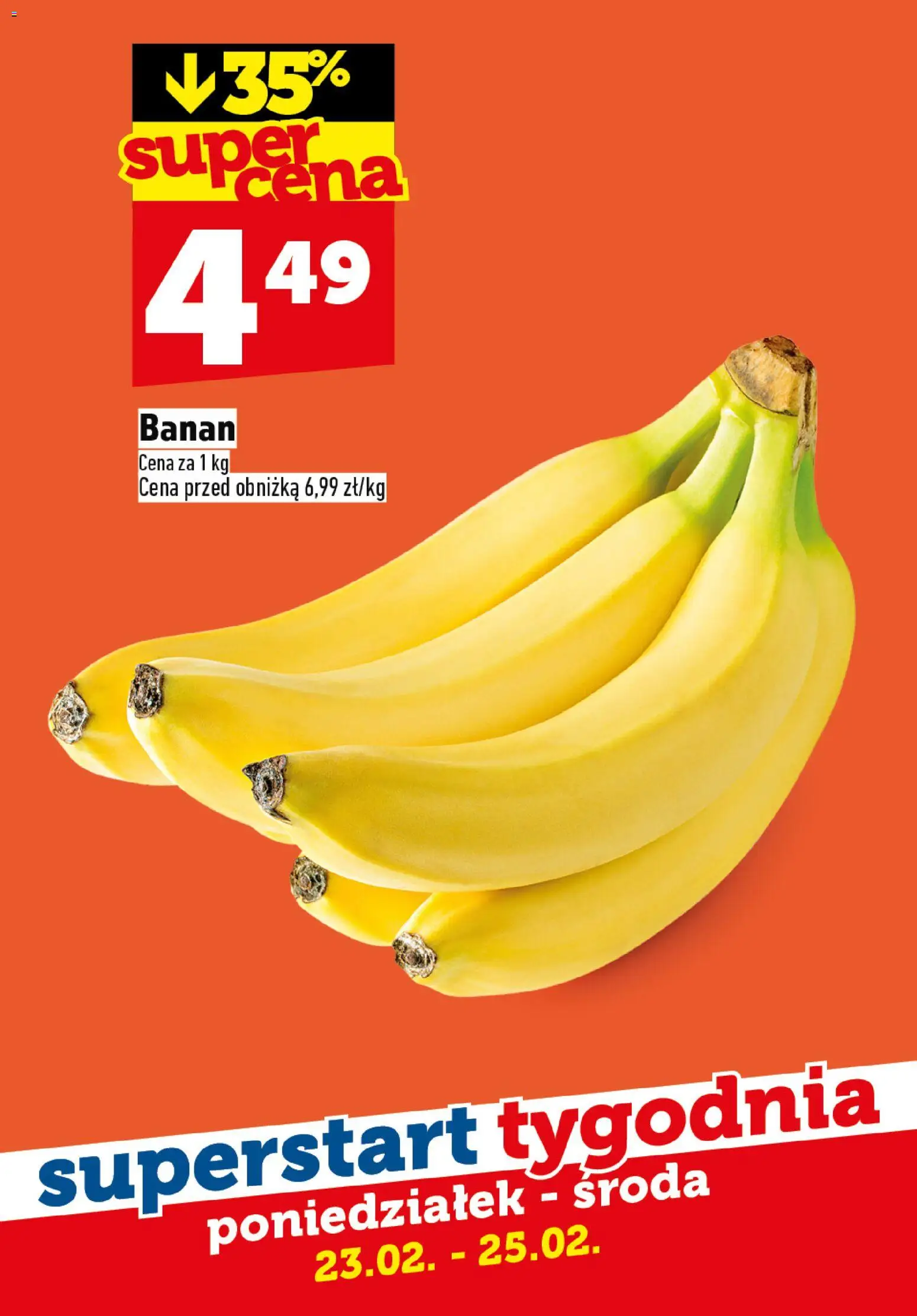 Topaz Gazetka - Superstart tygodnia od 23.02.2026 | Strona: 2 | Produkty: Banan