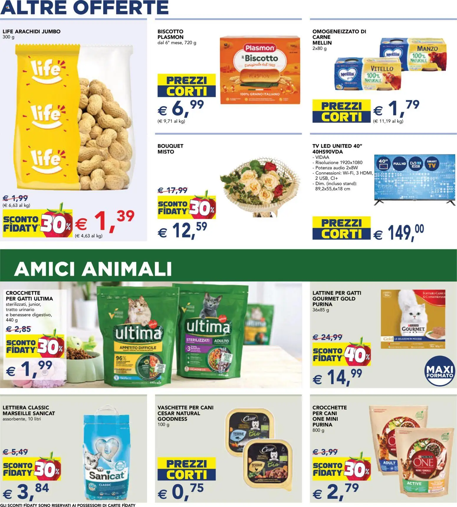 Volantino Esselunga S del 07.11.2025 | Pagina: 12 | Prodotti: Crocchette, Vitello, Audio, Arachidi