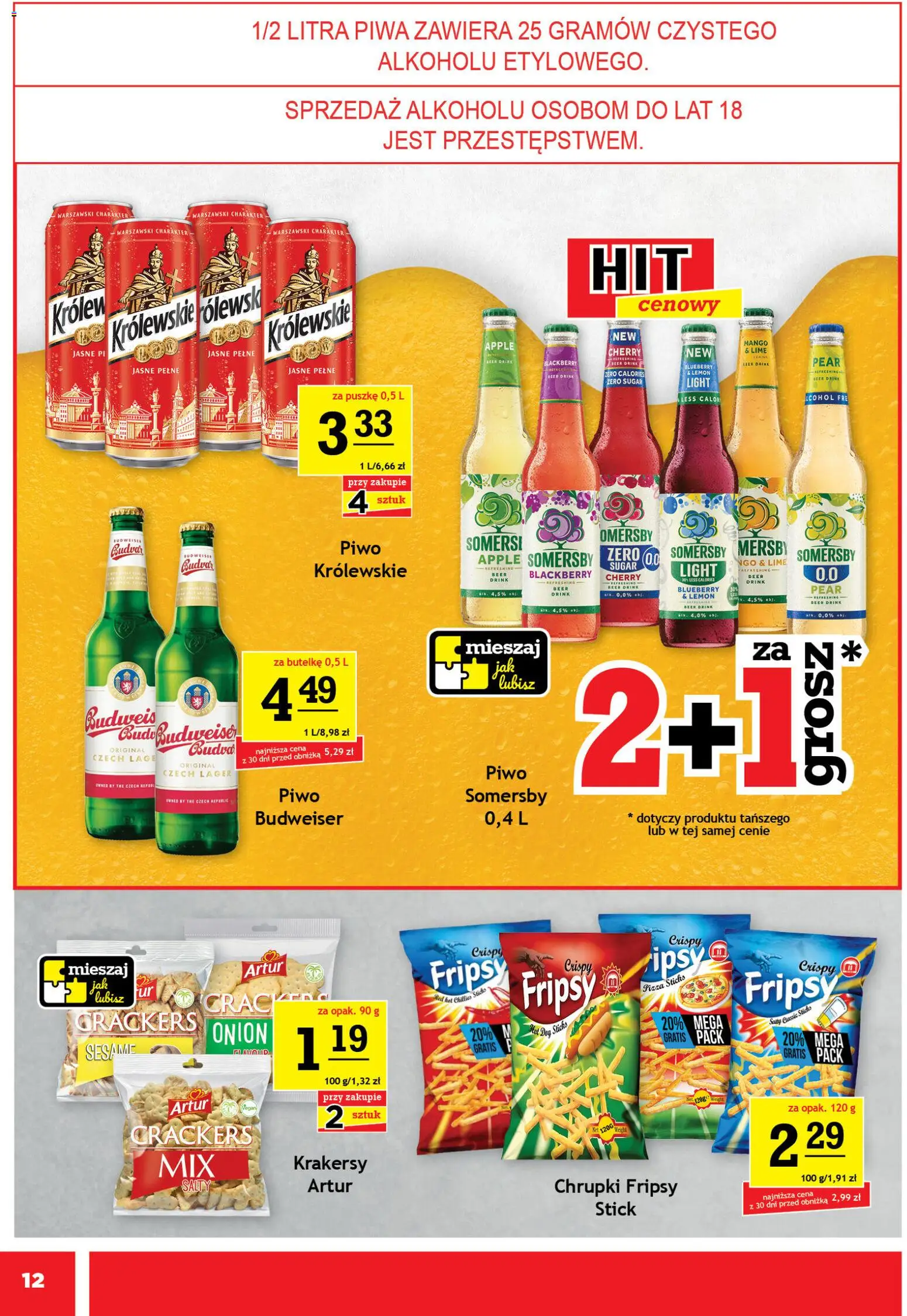 Gram Market gazetka od 29.04.2026 | Strona: 12 | Produkty: Mango, Chrupki, Pizza, Piwo