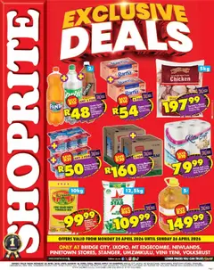 Shoprite specials catalogue – valid from 20.04.2026