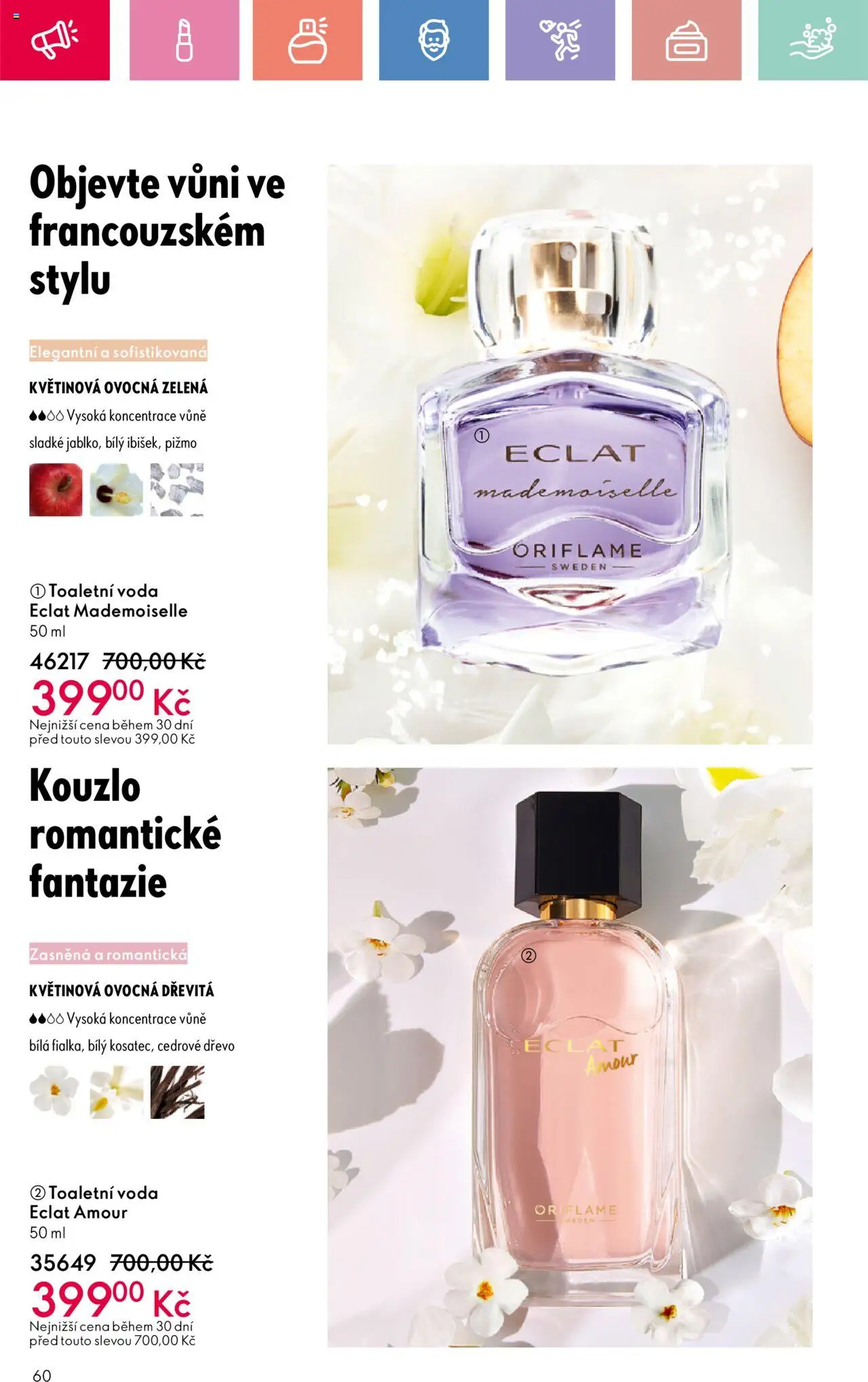 Oriflame katalog č.10/2025 od 06.07.2025 | Strana: 60 | Produkty: Voda, Toaletní voda