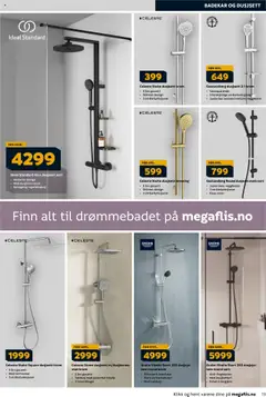 Forhåndsvisning av Megaflis kundeavis gyldig fra 09.10.2025 | Side: 13 | Produkter: Badekar