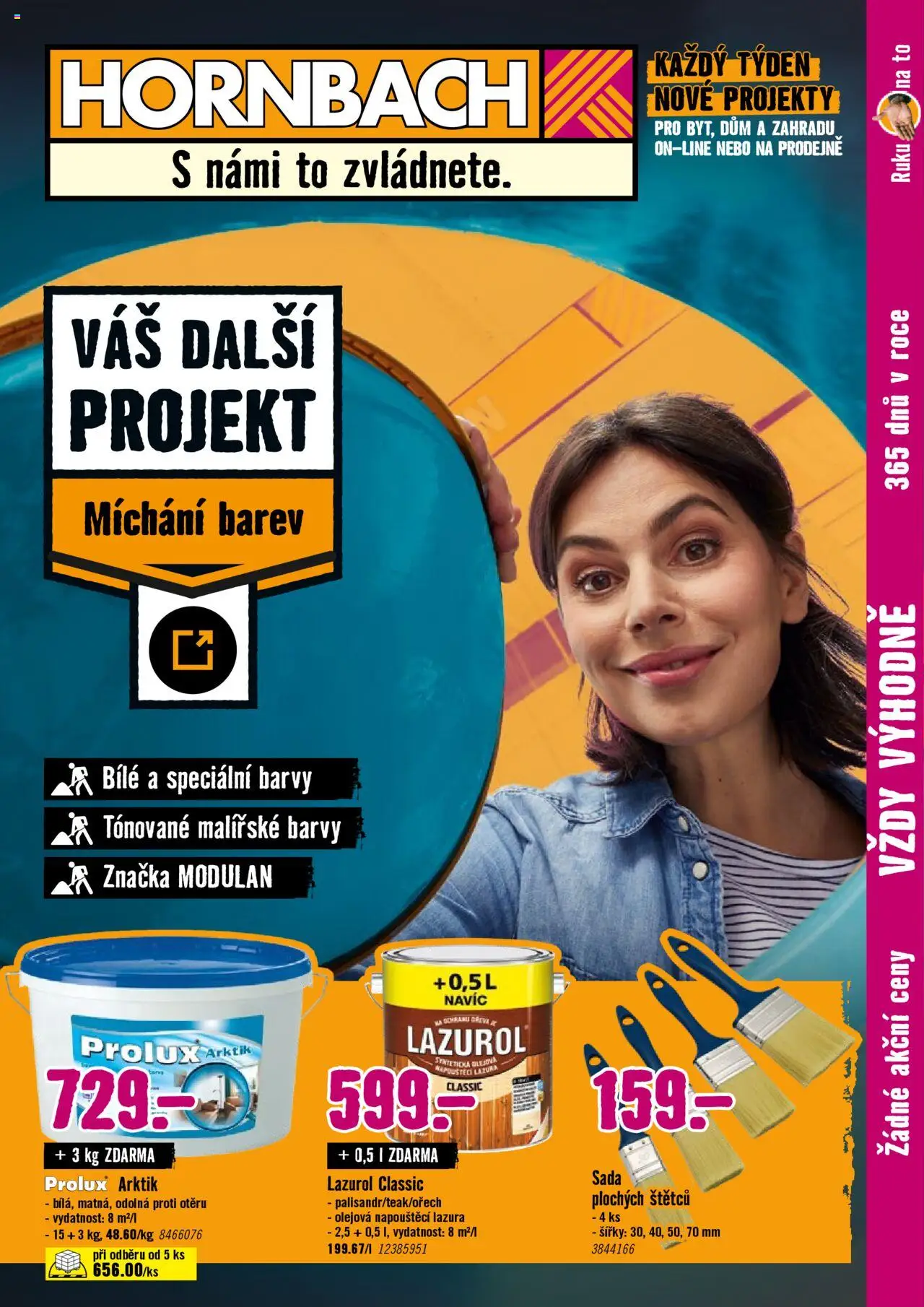 HORNBACH leták - Míchání barev od 23.07.2025 | Strana: 1 | Produkty: Barvy