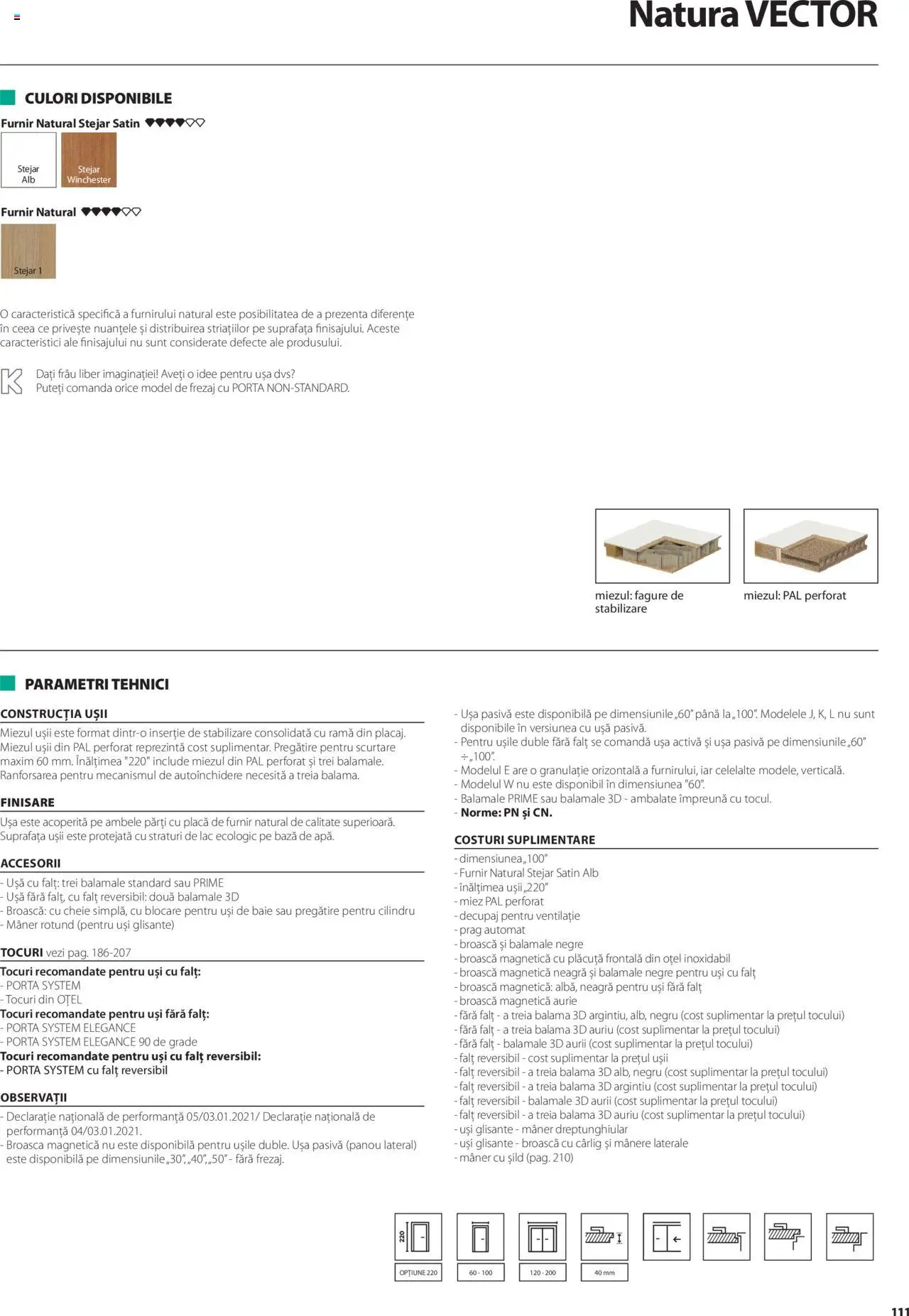 Noul catalog Proges – valabil de la 01.05.2025 | Pagină: 111 | Produse: Mâner, Ușă