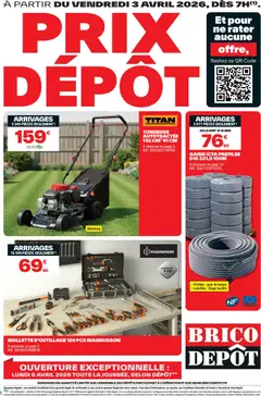 Brico Dépôt - Prévisualisation de Brico Dépôt prospectus valide à partir de 03.04.2026