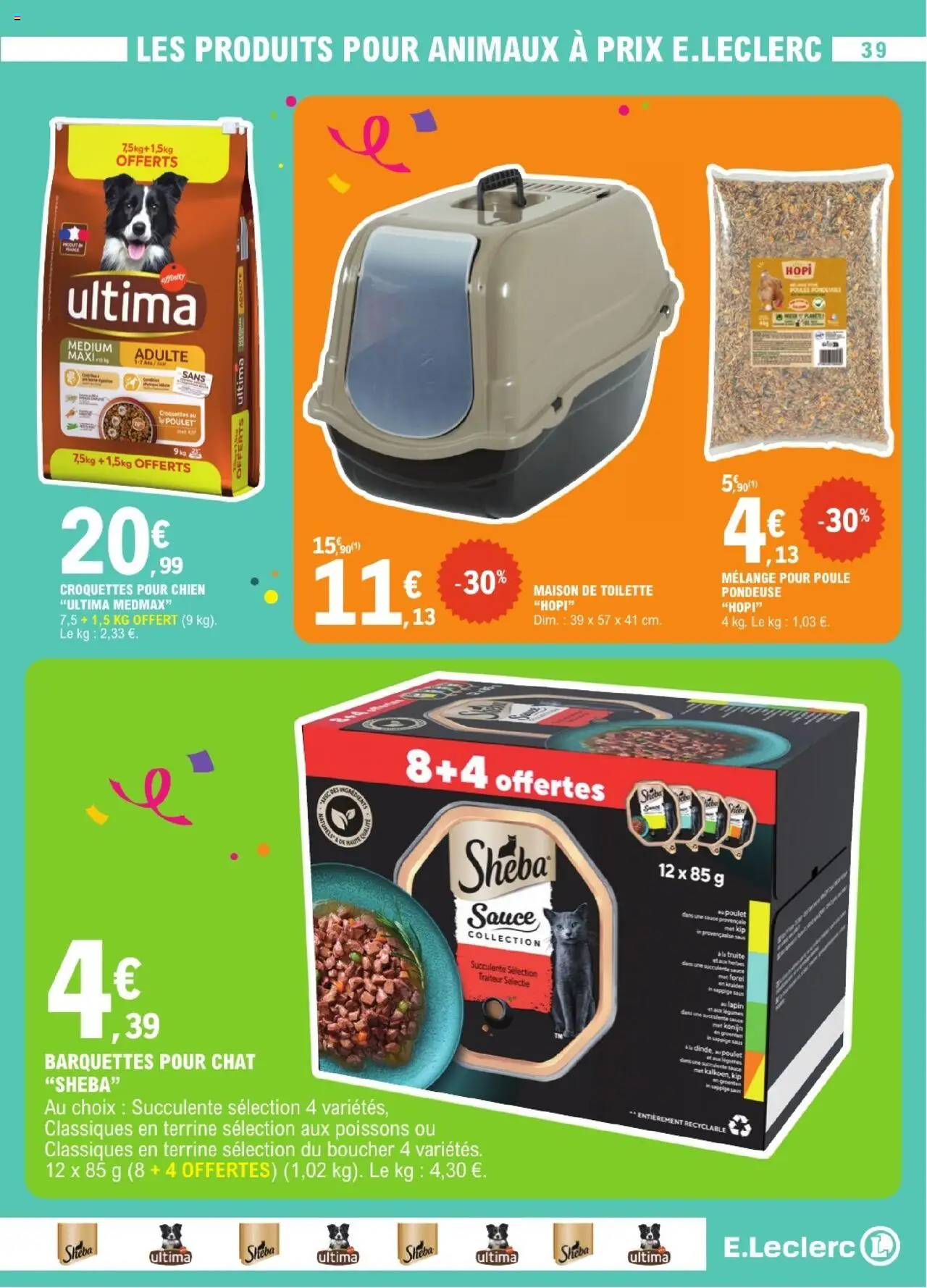  | Page: 39 | Produits: Lapin, Croquettes pour chien