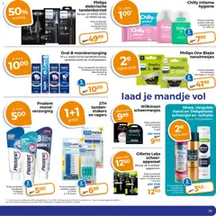 Trekpleister folder - Voorbeeld van een folder van Trekpleister, geldig van 03.03.2026 | Pagina: 19 | Producten: Tandenborstel, Scheerapparaat, Scheermes, Mondverzorging