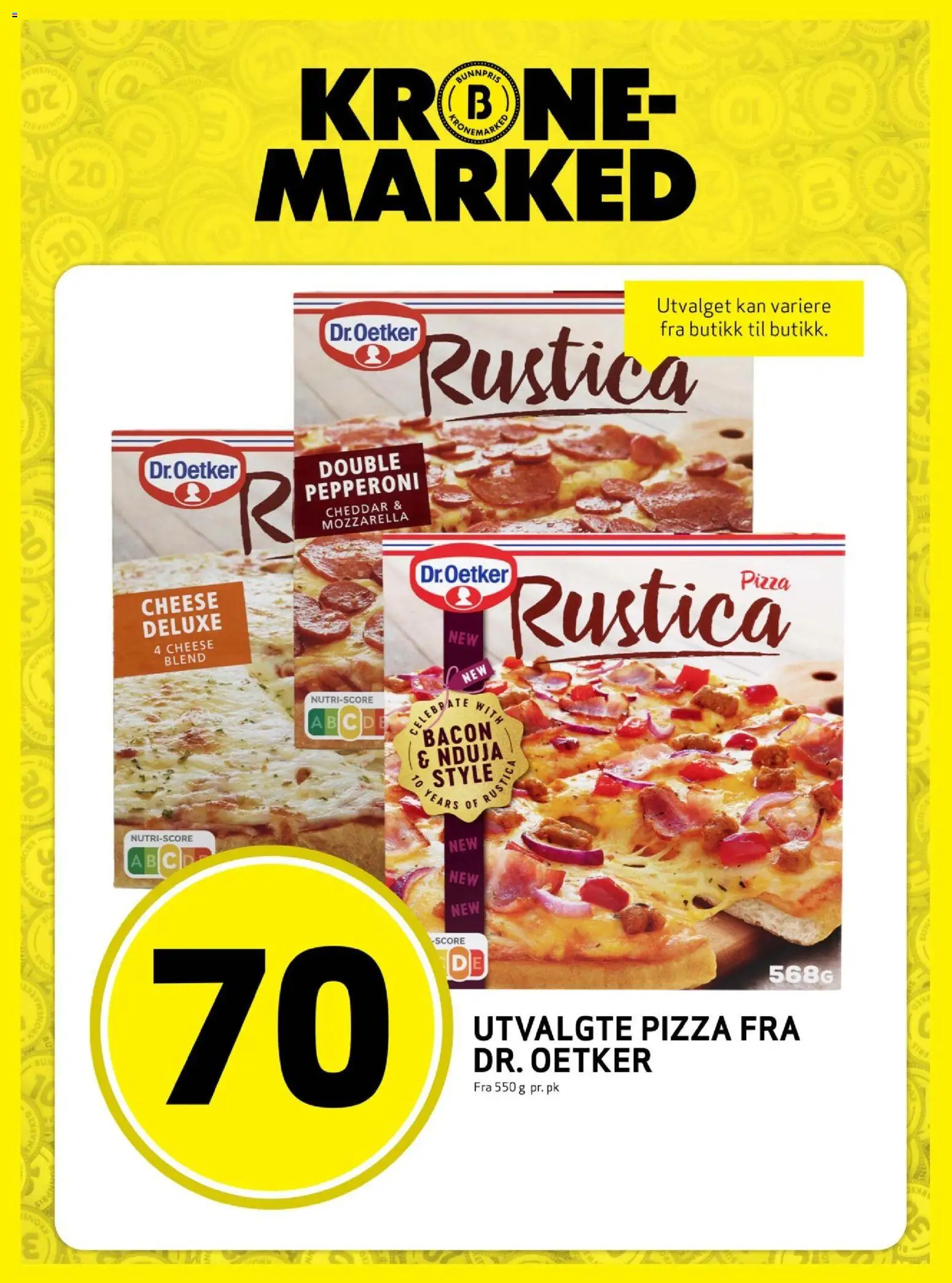 {H1} | Side: 10 | Produkter: Bavețică, Pizza, Mozzarella, Cheddar