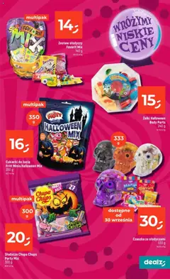 Dealz Gazetka - Upiornie niskie ceny od 11.09.2025 | Strona: 17 | Produkty: Słodycze, Żelki, Body, Cukierki
