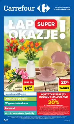 Pogląd oferty "Carrefour Gazetka - Łap okazje" - ważna od 16.02.2026