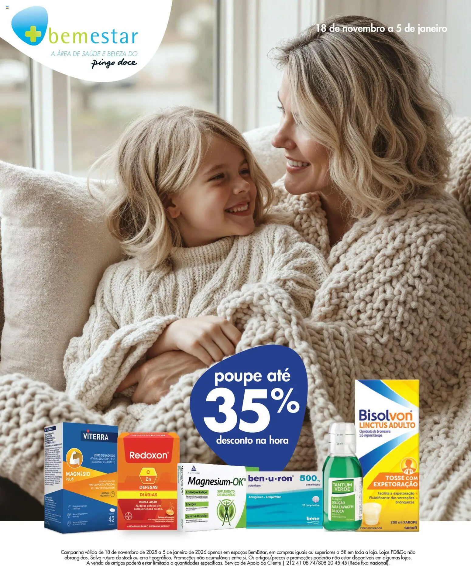 Pingo Doce Bem Estar Natal Lojas │ válido de 18.11.2025 | Página: 28 | Produtos: Xarope