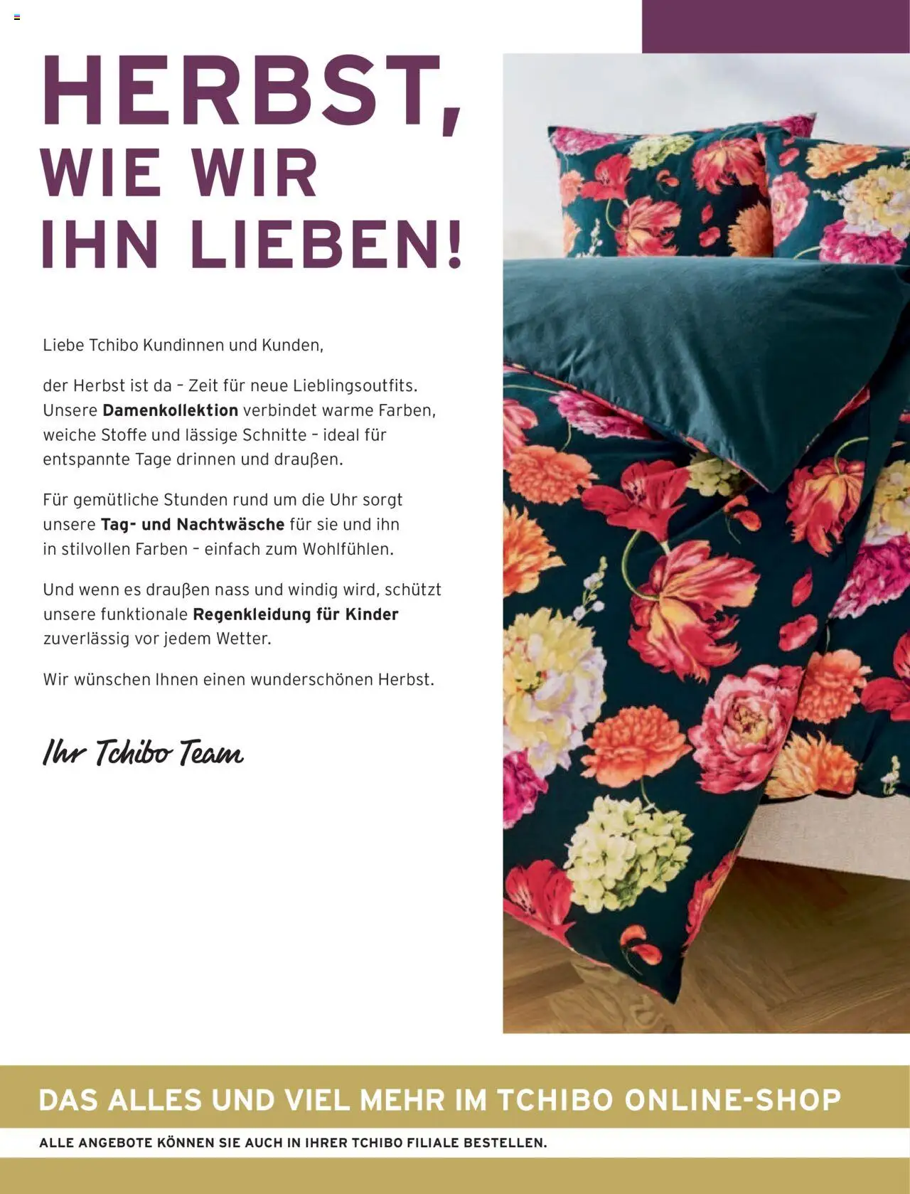 Katalog Tchibo Herbst – gültig ab 15.09.2025 | Seite: 2 | Produkte: Uhr