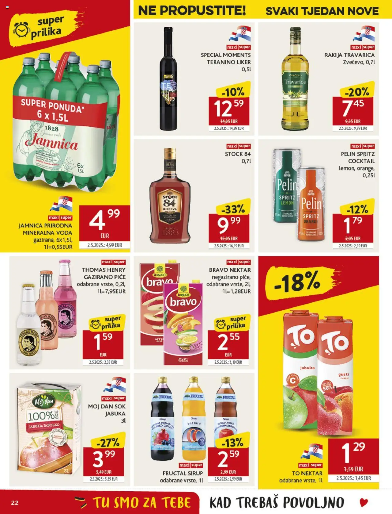 Konzum HR akciós ujság - amely érvényes a következő dátumtól: 13.08.2025 | Oldal: 22