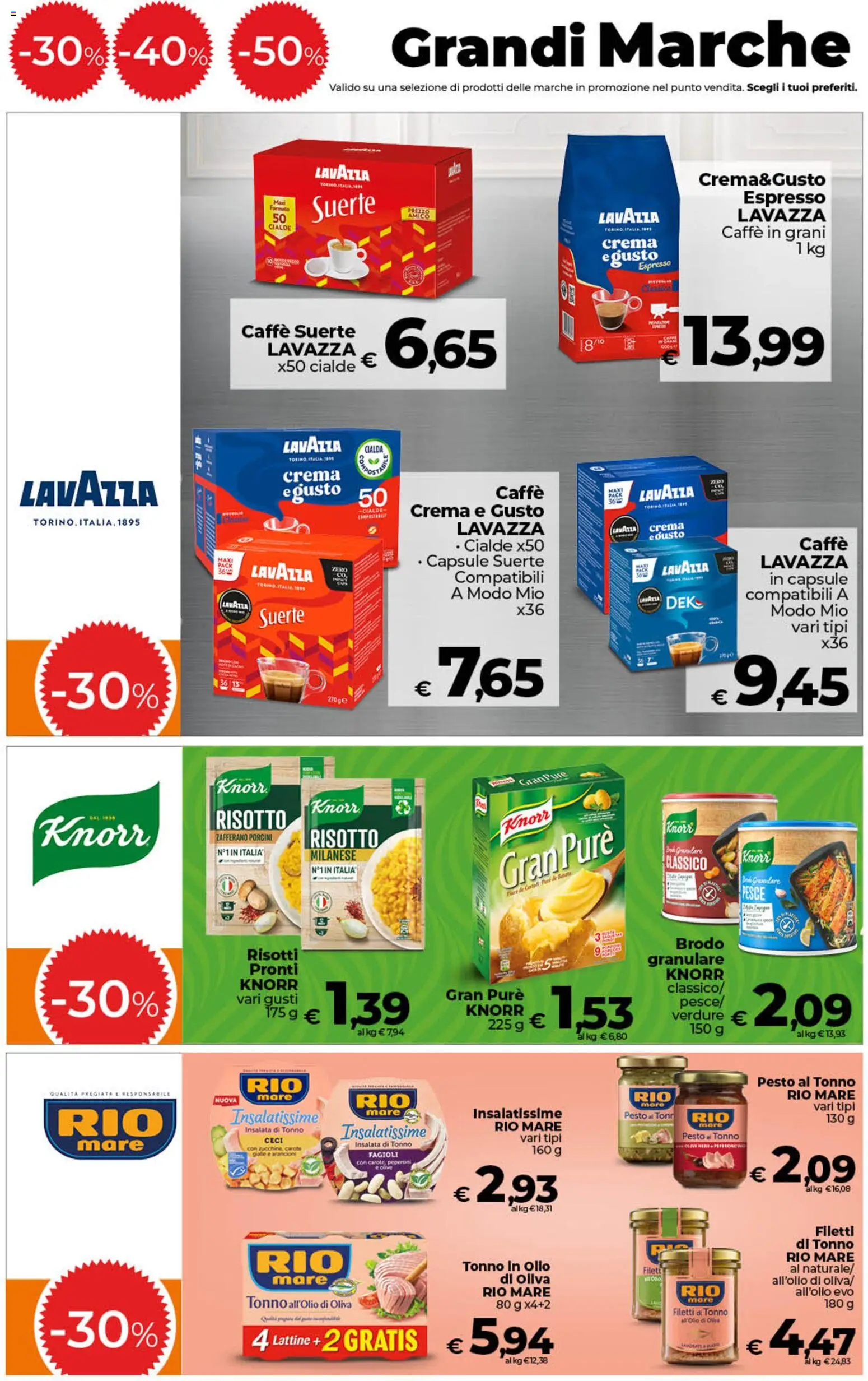 Volantino COOP del 13.02.2026 | Pagina: 9 | Prodotti: Peperoni, Olio, Pesto, Lavazza