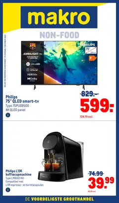 Makro - Non-Food - Voorbeeld van een folder van Makro, geldig van 19.11.2025