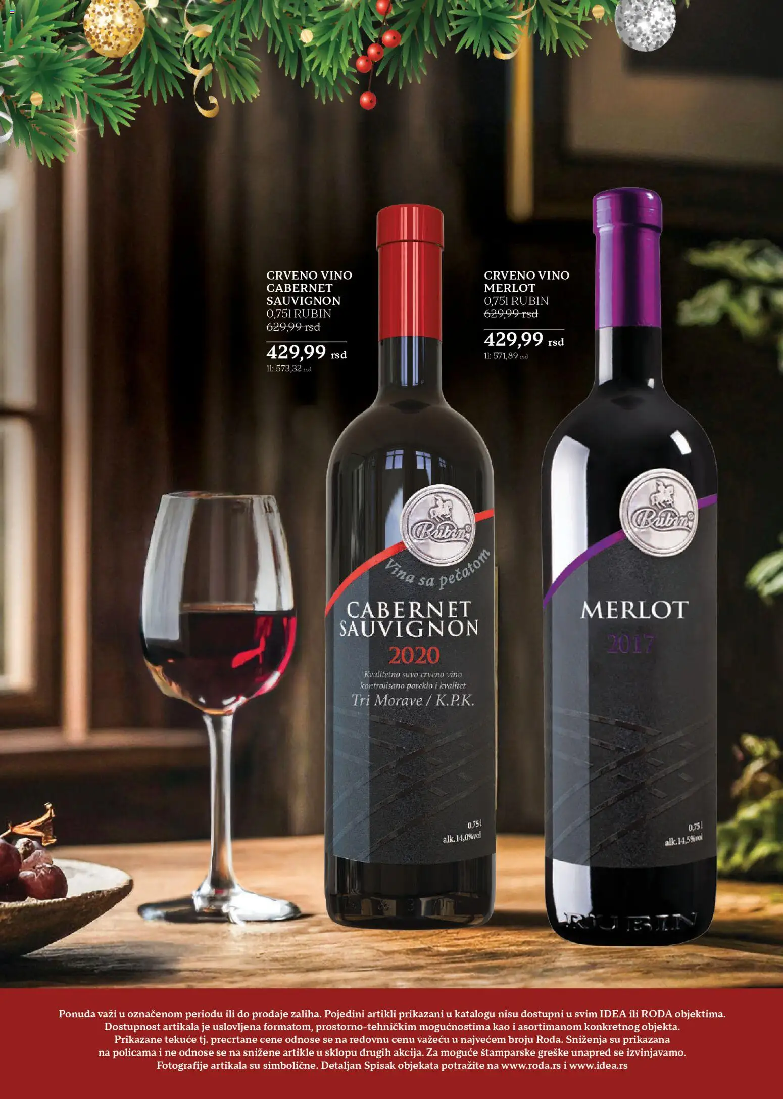 Roda katalog - važi od 18.12.2025 | Strana: 36 | Proizvode: Cabernet Sauvignon, Crveno vino, Vino