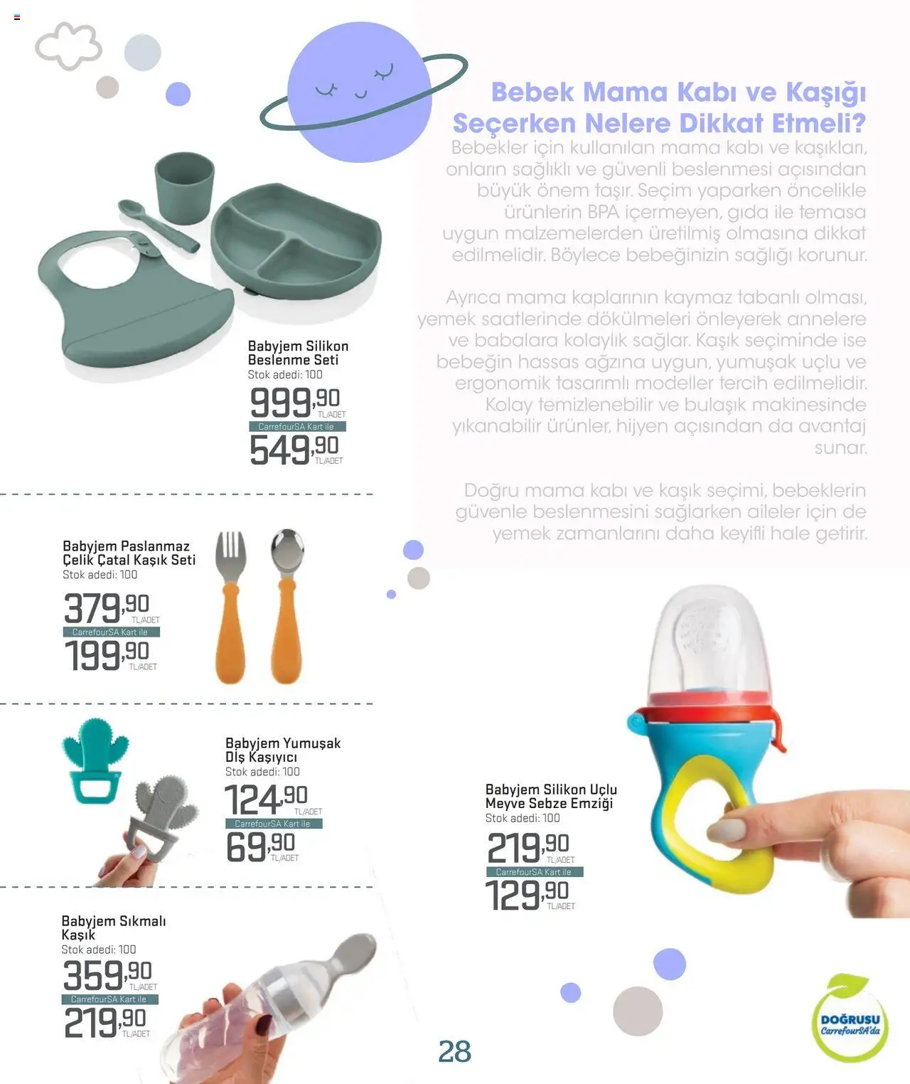 CarrefourSA Katalog Bebek - 02.10.2025 tarihinden itibaren geçerlidir | Sayfa: 29