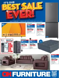 OK Furniture specials catalogue – valid from 16.02.2026