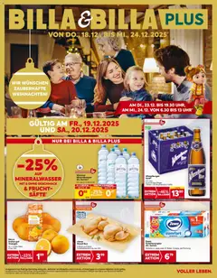 Billa Flugblatt - Niederösterreich ab 18.12.2025 gültig