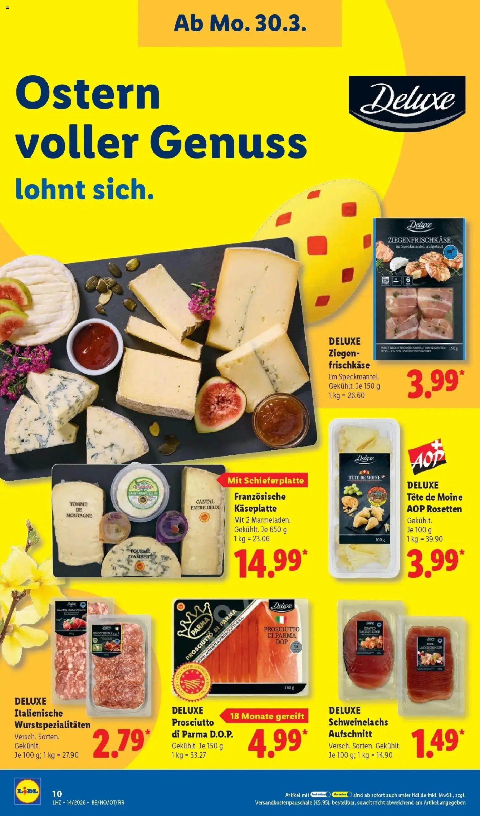 Lidl Prospekt Bergisch Gladbach – gültig ab 30.03.2026 | Seite: 18 | Produkte: Frischkase