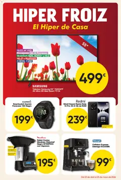 Vista previa Froiz - Folleto Hiper válido desde el 23.04.2026 | Página: 1
