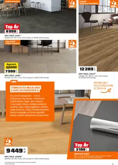 OBI Akciós újság - amely érvényes a következő dátumtól: 03.02.2026 | Oldal: 5 | Termékek: Ragasztó, Vinyl padló, Csempe, Fürdőszoba