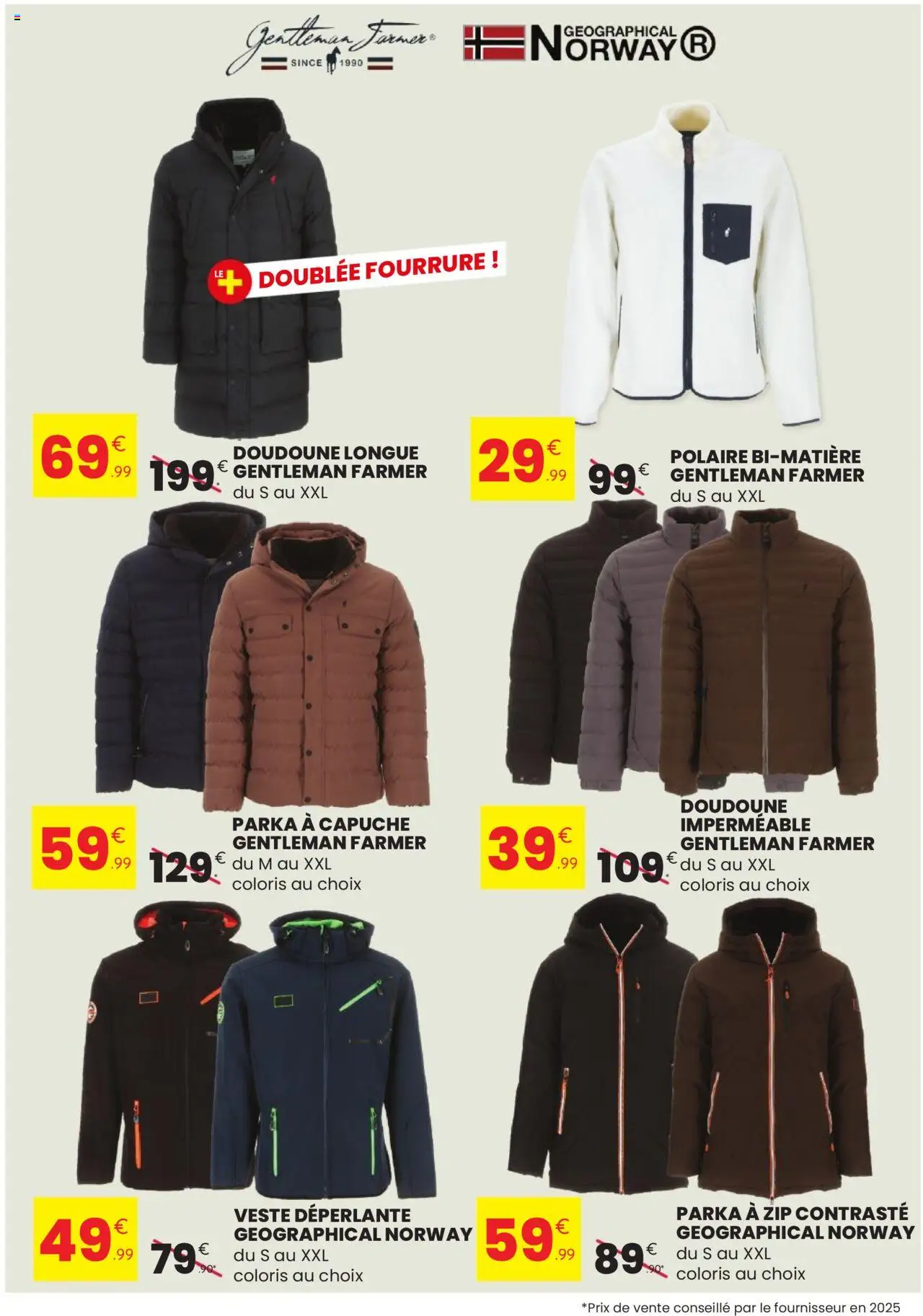 {H1} | Page: 5 | Produits: Veste, Doudoune