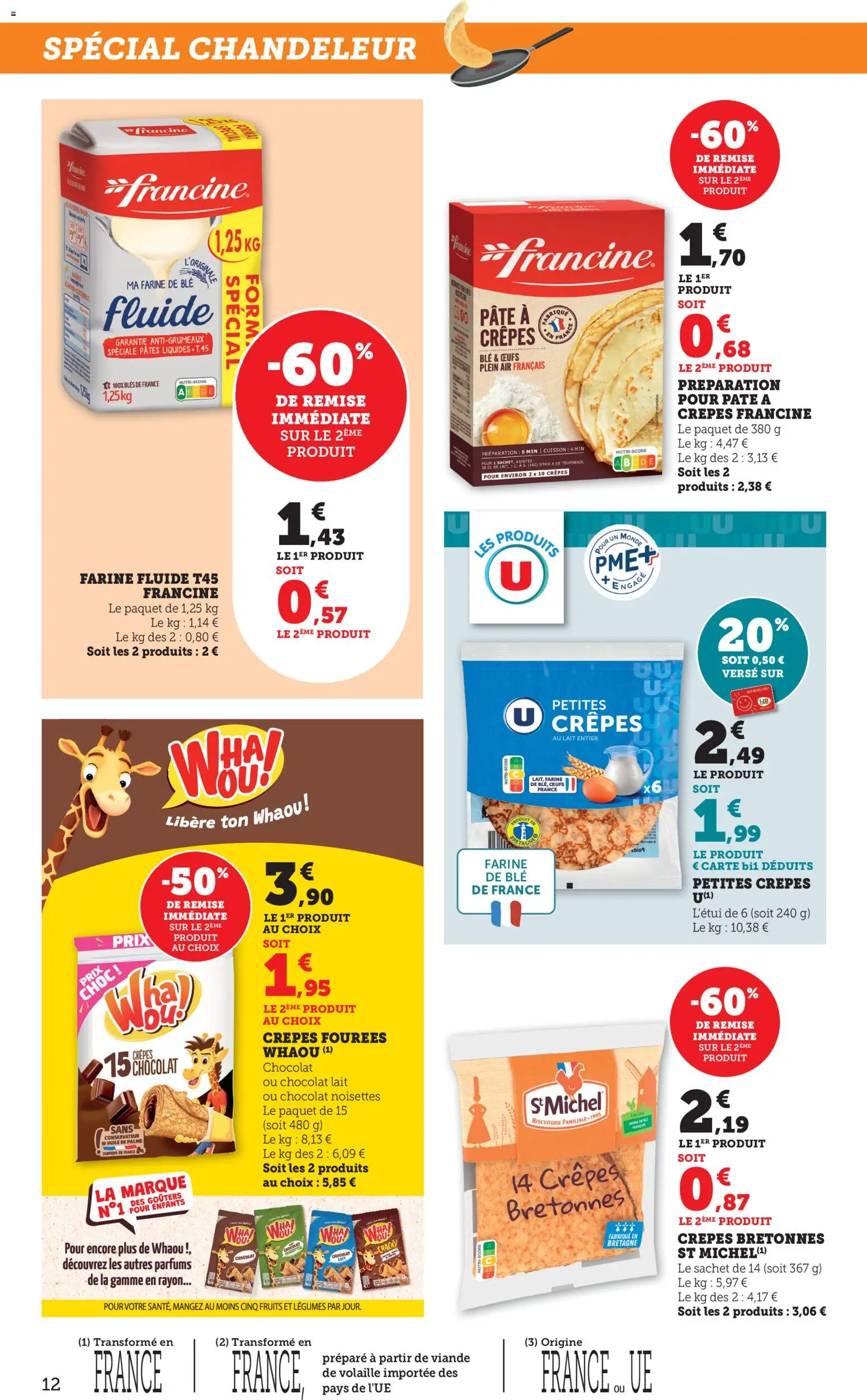 {H1} | Page: 12 | Produits: Noisettes, Farine, Volaille, Huile