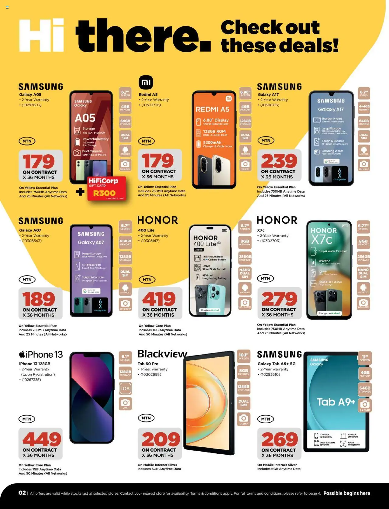 New HiFi Corp catalogue – valid from 07.10.2025 | Page: 2 | Products: Camera, Wallet, Cable, Water