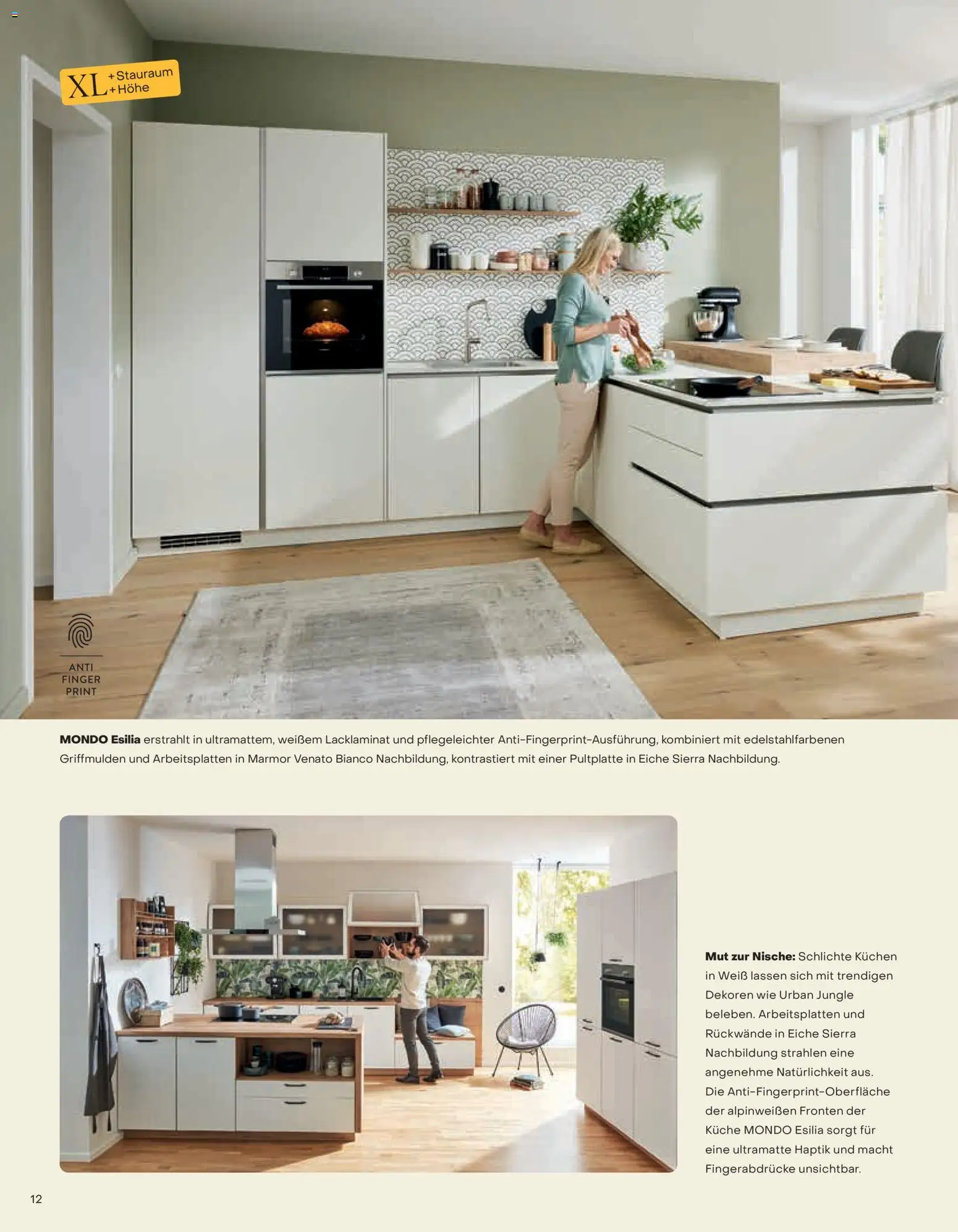 Ostermann Mondo Küchenprospekt 2026 – gültig ab 01.01.2026 | Seite: 12 | Produkte: Küche, Kuchen