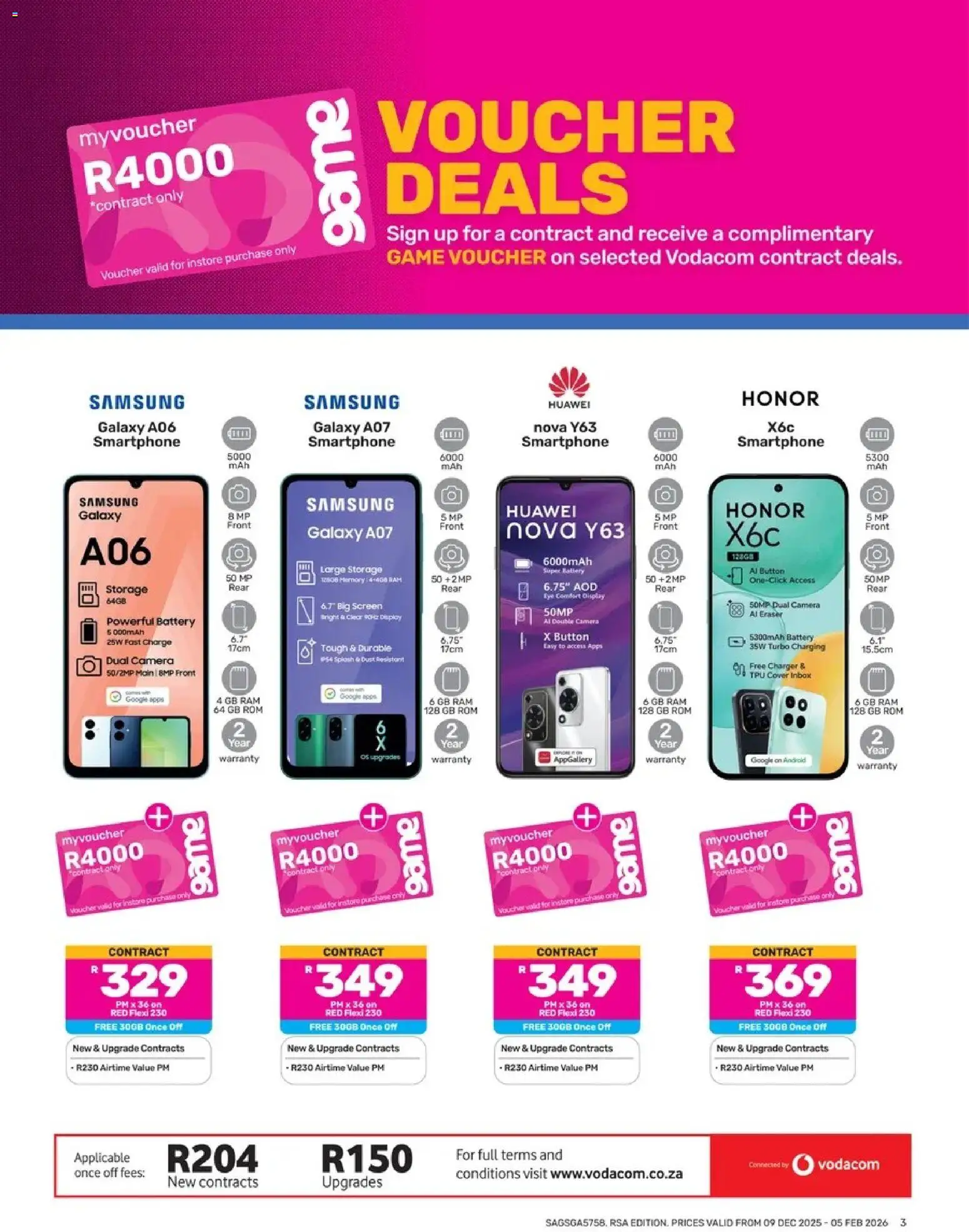 Game - Catalogue Power Up valid from 09.12.2025 | Page: 3 | Products: Smartphone, Camera, Game, Battery