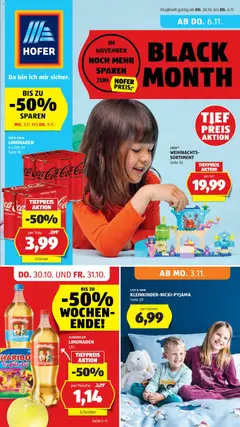 Hofer Flugblatt ab 30.10.2025 gültig