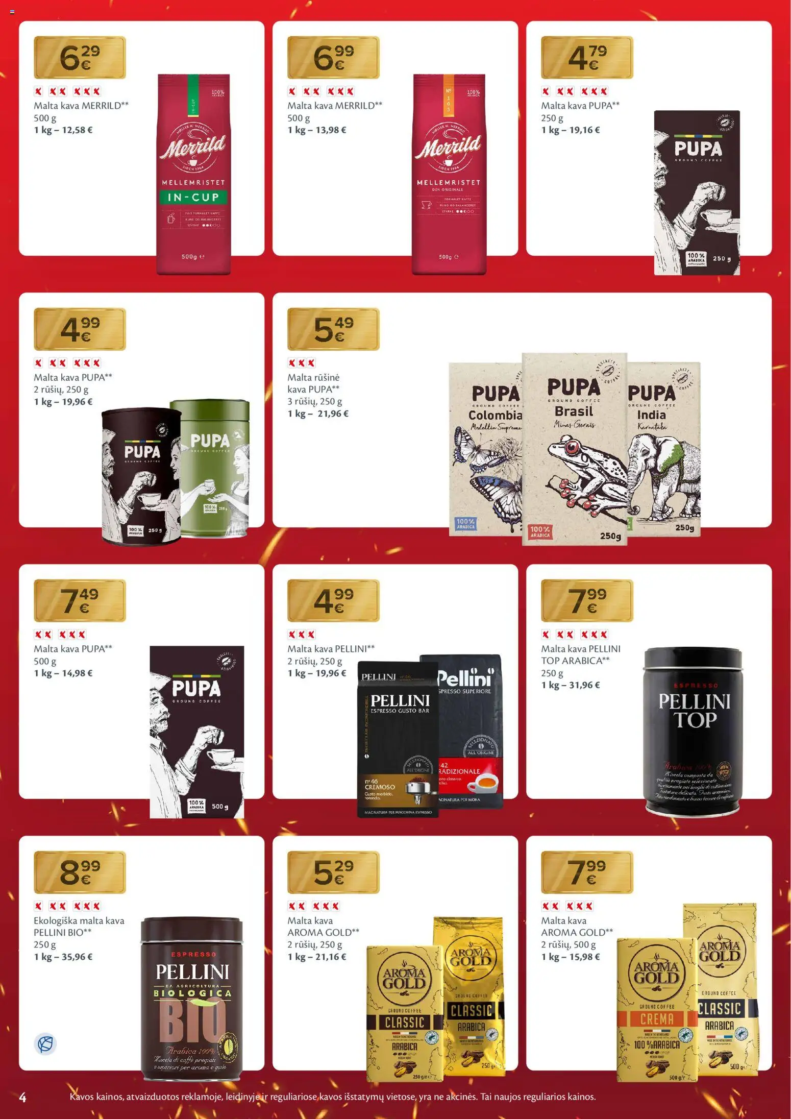MAXIMA akcijos nuo 10.02.2026 | Puslapis: 4 | Prekių: Kava