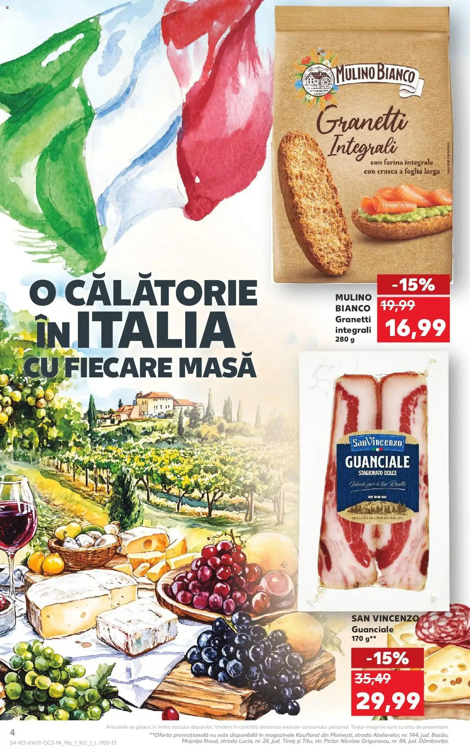 Noul catalog Kaufland – valabil de la 11.03.2026 | Pagină: 4 | Produse: Masă