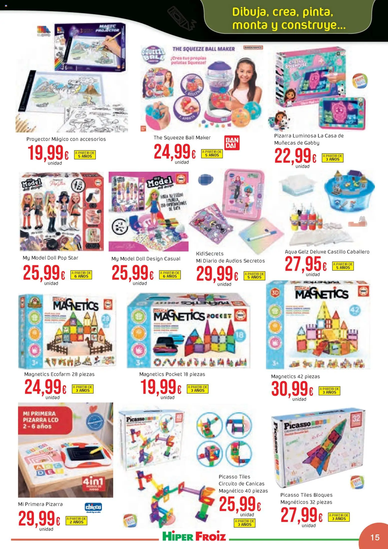 Froiz - Catálogo Juguetes │ válido desde el 21.11.2025 | Página: 15 | Productos: Casa de muñecas