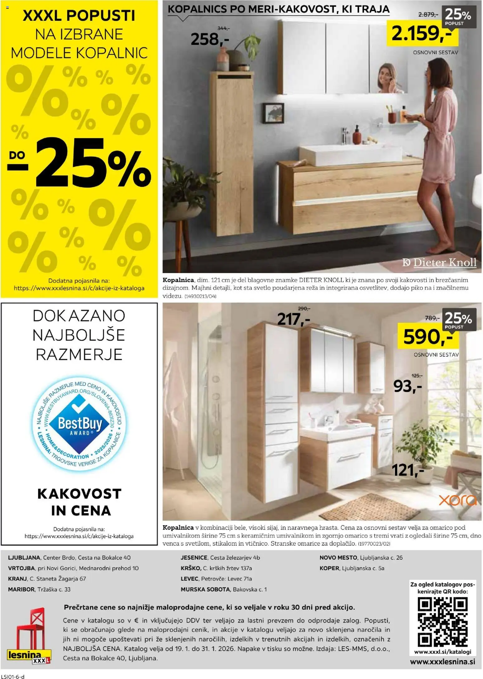 Novi XXXL Lesnina katalog ponudbe – veljaven od 19.01.2026 | Stran: 12
